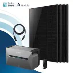 Netto Marken-Discount SolarMars 2000W Balkonkraftwerk mit Speicher, Anker SOLIX Solarbank 3 E2700 Pro - Ohne Halterung Angebot