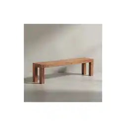 Netto Marken-Discount KADIMA DESIGN Sitzbank Landhaus-Stil: Massivholz, Akazie, 200/250 kg Belastung, handgefertigt Angebot