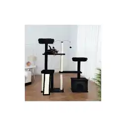 Netto Marken-Discount HOME DELUXE Kratzbaum JAX - Schwarz Angebot