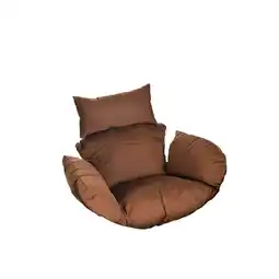 Netto Marken-Discount HOME DELUXE Polyrattan Hängesessel CIELO - Grau/Braun nur Kissen Angebot