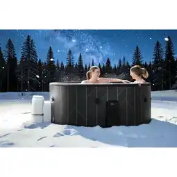 Netto Marken-Discount MSpa Whirlpool NOX ECO 2026 inkl. App + Hydromassagedüsen & 138 Luftdüsen - 173 cm Angebot