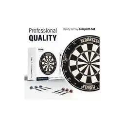 Netto Marken-Discount HOME DELUXE Dartscheibe FINISH Modern - Schwarz Angebot