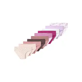 Netto Marken-Discount Schiesser Mädchen Slip 955 Multi 10er Pack Angebot