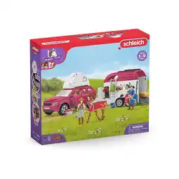 Netto Marken-Discount Schleich 42535 - Horse Club - Abenteuer mit Auto und Pferdeanhänger Angebot