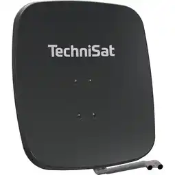 Netto Marken-Discount TechniSat SATMAN 65 PLUS, 65 cm SAT-Spiegel ohne LNB (für UNYSAT LNB) schiefergrau Angebot