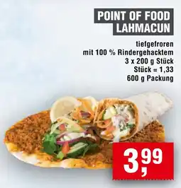 Handelshof POINT OF FOOD LAHMACUN Angebot
