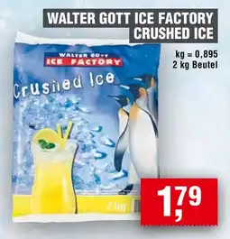 Handelshof WALTER GOTT ICE FACTORY CRUSHED ICE Angebot
