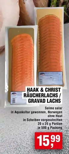 Handelshof Haak & christ räucherlachs / gravad lachs Angebot