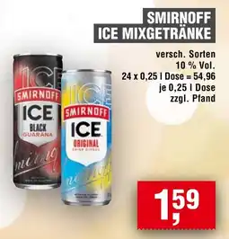 Handelshof SMIRNOFF ICE MIXGETRÄNKE Angebot