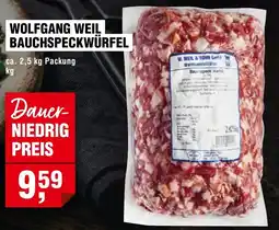 Handelshof WOLFGANG WEIL BAUCHSPECKWÜRFEL Angebot