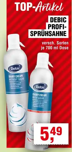 Handelshof DEBIC PROFI-SPRÜHSAHNE Angebot