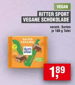 Handelshof Ritter Sport vegane Schokolade Angebot