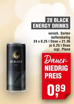 Handelshof 28 BLACK ENERGY DRINKS Angebot