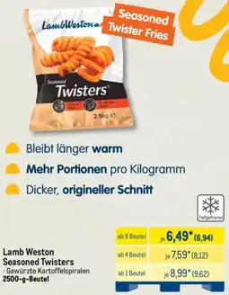METRO Lamb Weston Seasoned Twisters Angebot