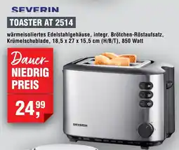 Handelshof SEVERIN TOASTER AT 2514 Angebot