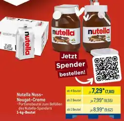 METRO Nutella Nuss Nougat-Creme Angebot