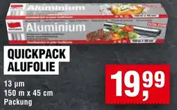 Handelshof Quickpack alufolie Angebot