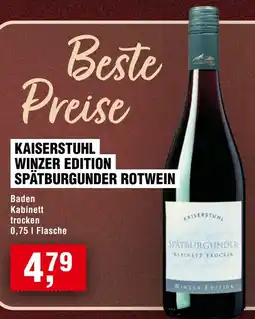 Handelshof KAISERSTUHL SPÄTBURGUNDER ROTWEIN Angebot
