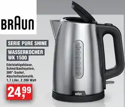 Handelshof BRAUN WASSERKOCHER WK 1500 Angebot