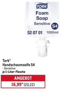 METRO Tork Handschaumseife S4 Sensitive Angebot