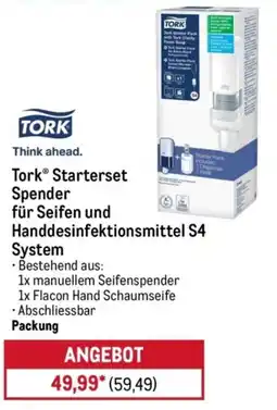 METRO Tork Starterset Spender für Seifen und Handdesinfektionsmittel S4 System Angebot