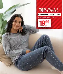 Handelshof DAMEN-FROTTEE-PYJAMA Angebot