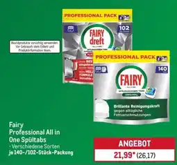 METRO Fairy Professional All in One Spültabs Angebot