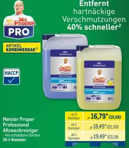 METRO Mr. Proper Professional Allzweckreiniger Angebot