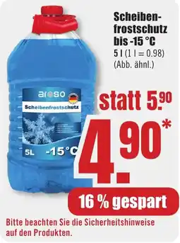 B1 Discount Baumarkt aroso Scheibenfrostschutz Angebot