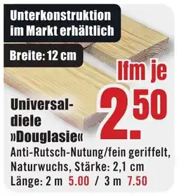 B1 Discount Baumarkt Universal-diele »Douglasie« Angebot