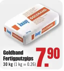 B1 Discount Baumarkt Goldband Fertigputzgips Angebot
