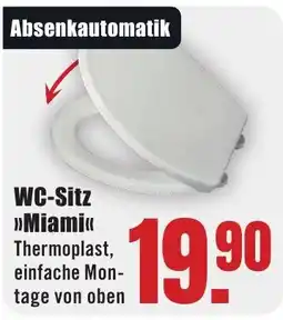 B1 Discount Baumarkt WC-Sitz »Miami« Angebot