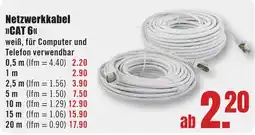 B1 Discount Baumarkt Netzwerkkabel »CAT 6« Angebot