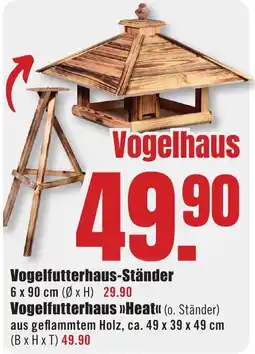 B1 Discount Baumarkt Vogelfutterhaus »Heat« Angebot