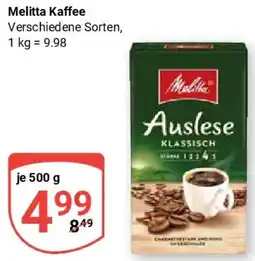 Globus Melitta Kaffee Angebot