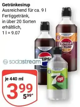 Globus Getränkesirup Angebot