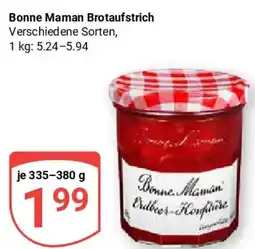 Globus Bonne Maman Brotaufstrich Angebot