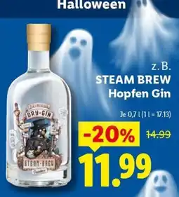 Lidl STEAM BREW Hopfen Gin Angebot