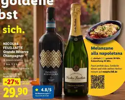 Lidl NICOLAS FEUILLATTE Grande Réserve Champagner Angebot