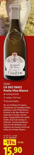Lidl Cà dei Frati Pratto Vino Bianco Angebot