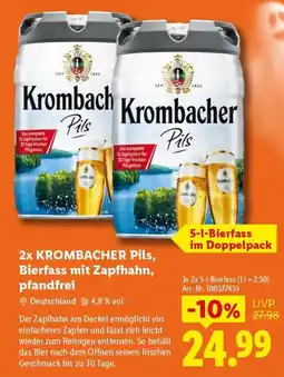 Lidl KROMBACHER Pils Angebot