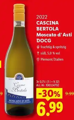 Lidl Cascina Bertola Moscato d'Asti Angebot