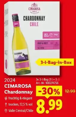 Lidl CIMAROSA Chardonnay Angebot