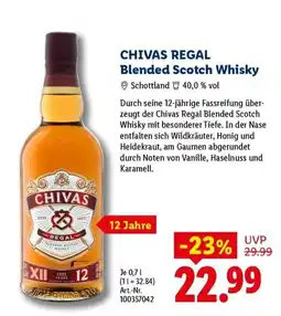 Lidl CHIVAS REGAL Blended Scotch Whisky Angebot