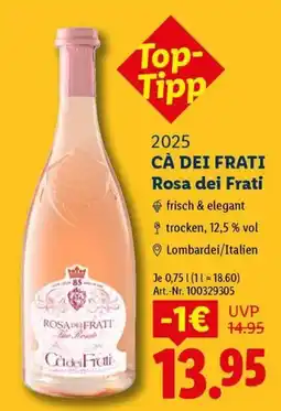 Lidl Cà dei Frati Rosa dei Frati Angebot