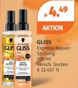 Müller Schwarzkopf GLISS Express-Repair-Spülung Angebot