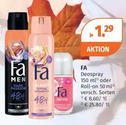 Müller Fa Deospray Angebot