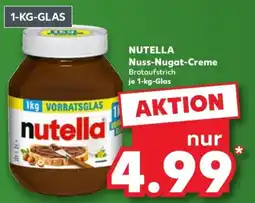 Kaufland Nutella Nuss-Nugat-Creme Angebot