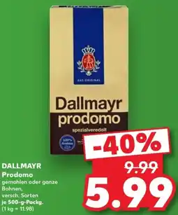 Kaufland Dallmayr Prodomo Angebot