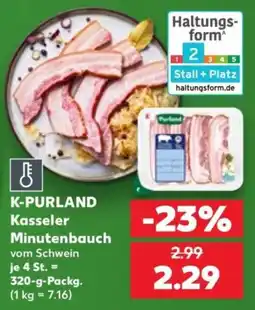 Kaufland K-PURLAND Kasseler Minutenbauch Angebot